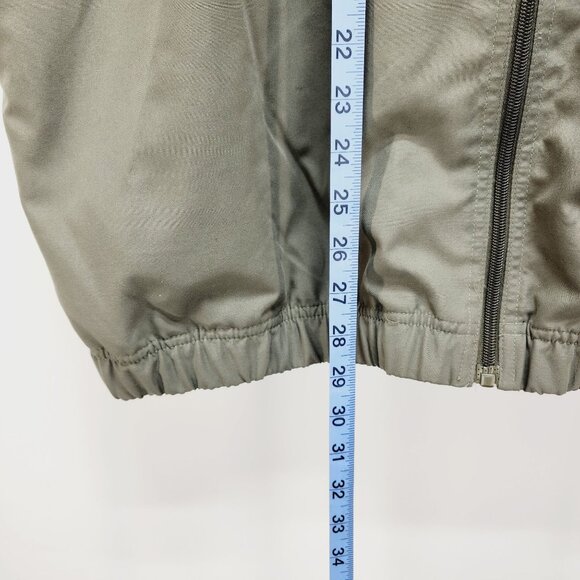 Greg Norman Windbreaker Vest Mens Sleeveless Full-Zip Size M Polyester Gray - Picture 9 of 11